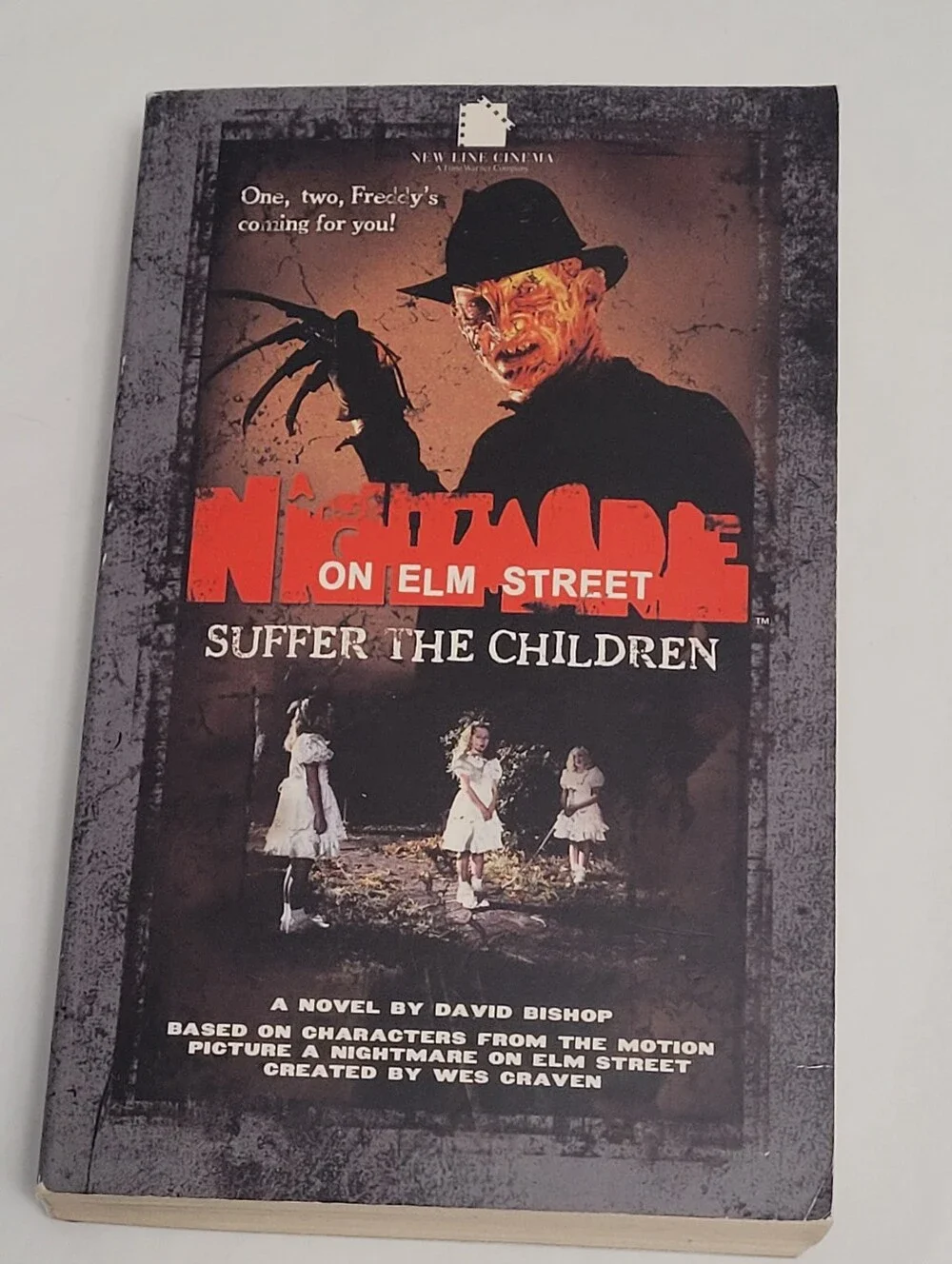 Vintage Nightmare on Elm Street Suffer the Children David Bishop Paperback